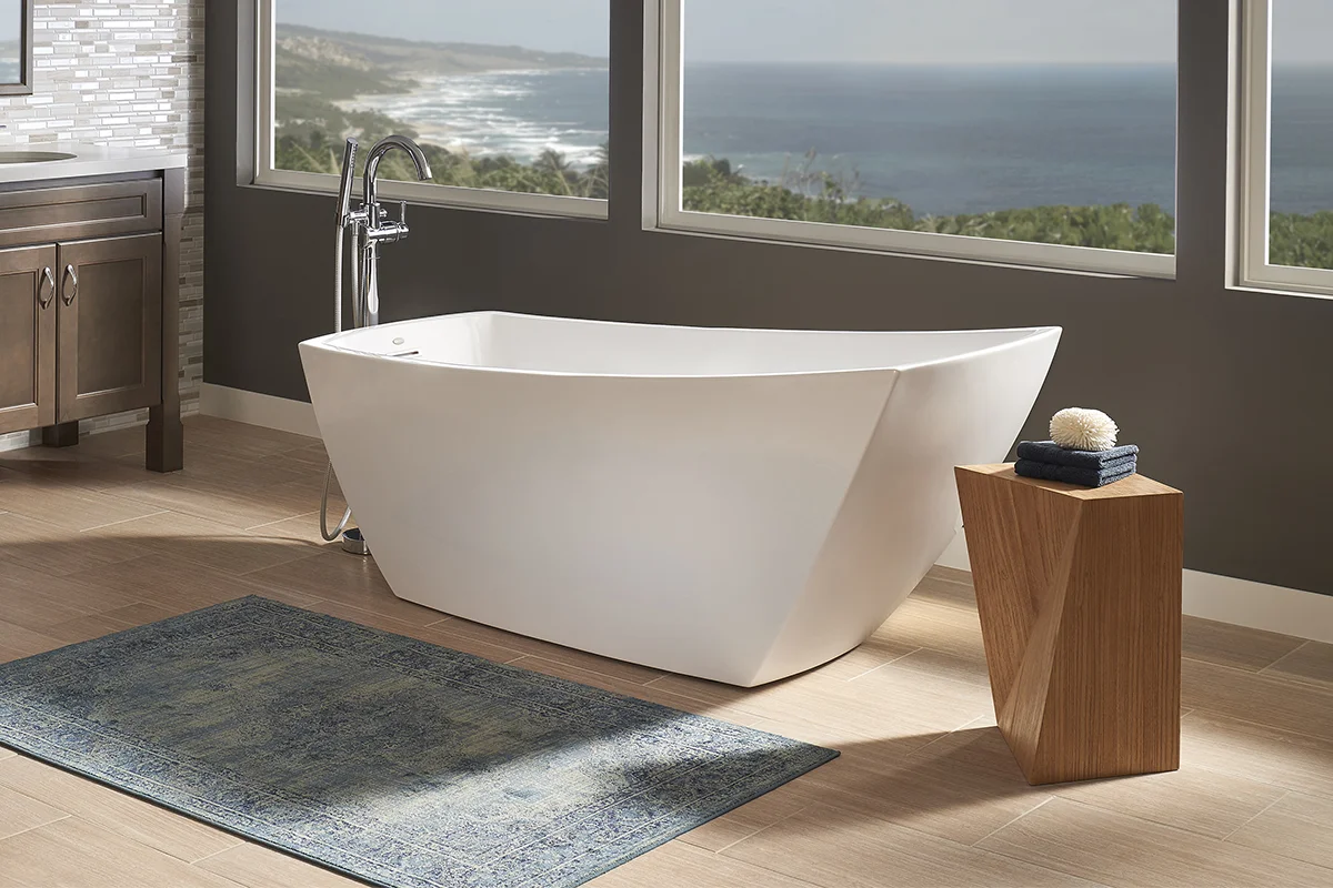Tinas con Estilo: Cómo Integrarlas en Baños Modernos sin Sacrificar Espacio 1 Tinas con Estilo: Cómo Integrarlas en Baños Modernos sin Sacrificar Espacio