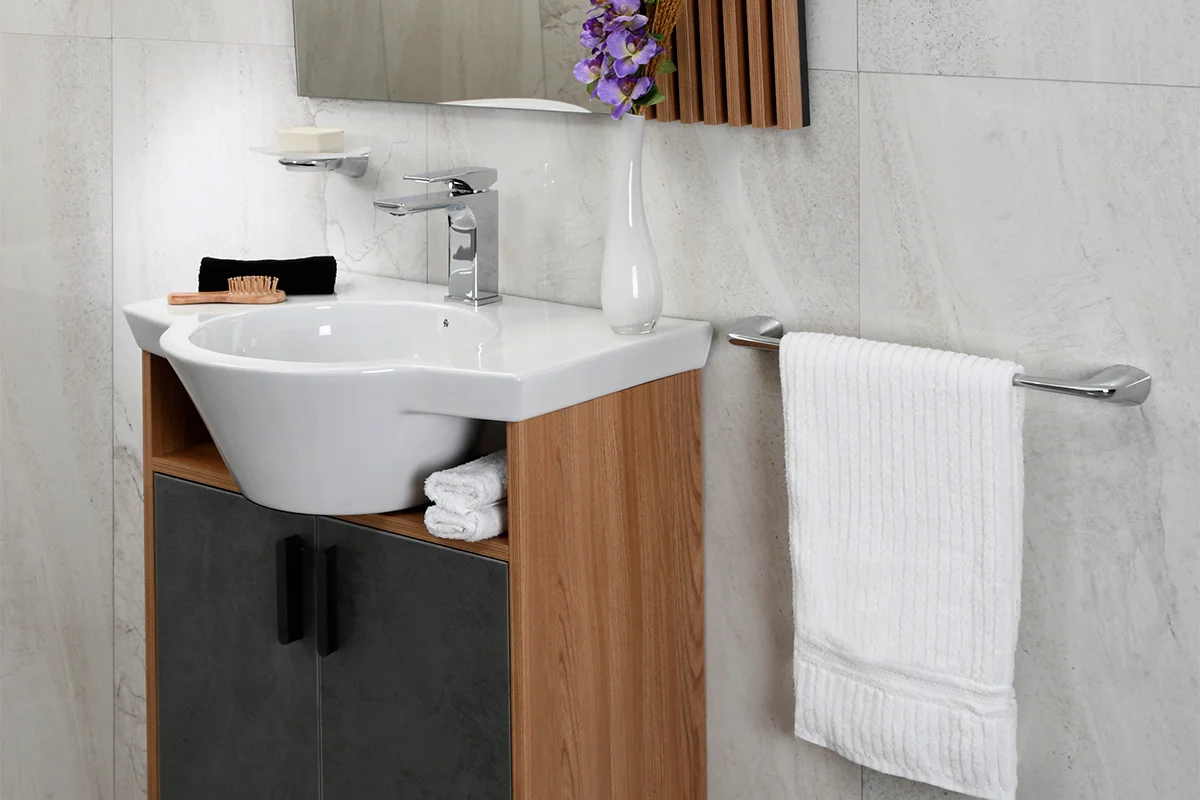 Muebles de Baño con Lavamanos Integrado: Prácticos, Elegantes y Funcionales
