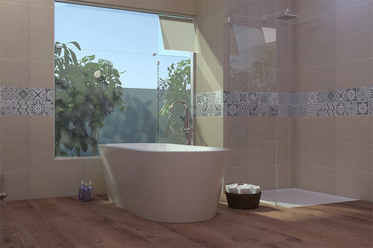 Texturas que Relajan: Revestimientos Sensoriales para el Baño