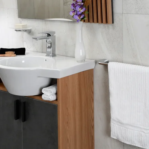 Muebles de Baño con Lavamanos Integrado: Prácticos, Elegantes y Funcionales