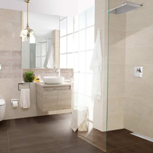 ceramica - baño -iluminacion